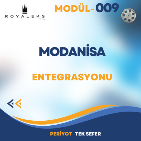 Modanisa Entegrasyonu Modülü Tek Sefer - Mod-009