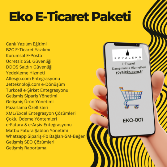 Eko E-Ticaret Paketi Eko E-Ticaret Paketi